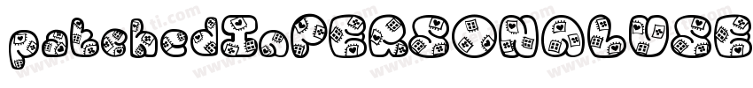 patchedInPERSONALUSEONLY Black字体转换